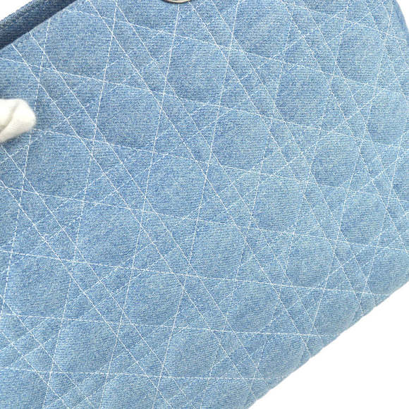 CHRISTIAN DIOR 1999 Large Denim Lady Dior Bag 120531 - Picture 4 of 10